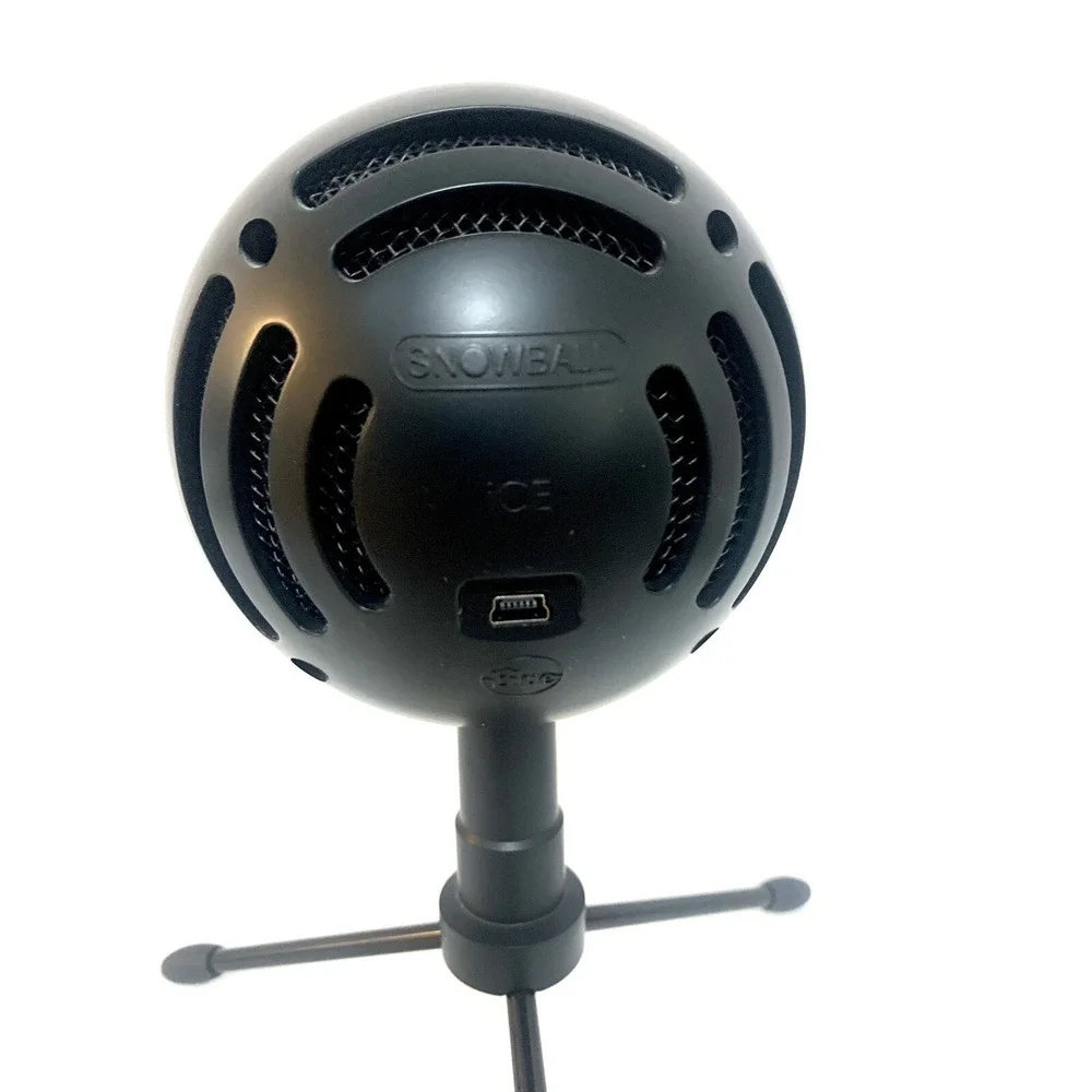 Blue Snowball iCE USB Mic for Recording & Streaming on PC & Mac - Black